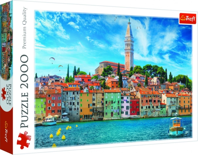 Puzzel 2000 stukjes Rovinj Kroatië