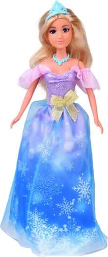 Prinses in glinsterende jurk