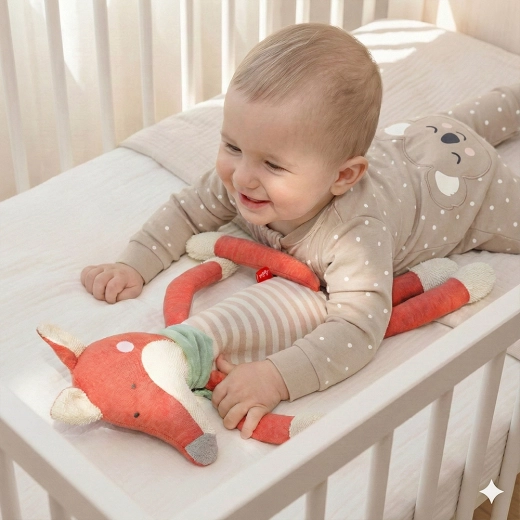 Zacht en gemakkelijk vast te pakken voor baby’s