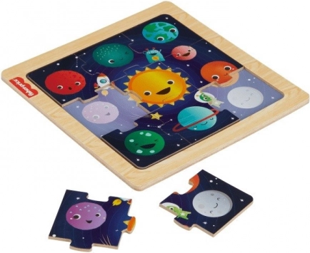 Houten puzzel FISHER-PRICE – ruimte