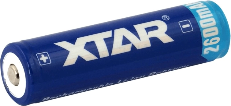 Xtar Samsung 18650 Li‑ion accu 3,7 V 2600 mAh met beschermingscircuit