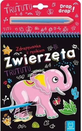 Krasboek met kraspen Dieren