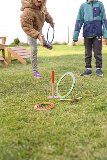 Houten uitvoering en eenvoudige spelregel