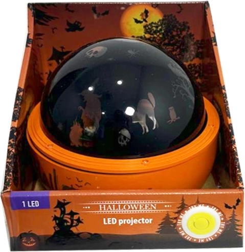 Halloween lichtprojector met stille rotatie, LED, 16 × 13,5 cm