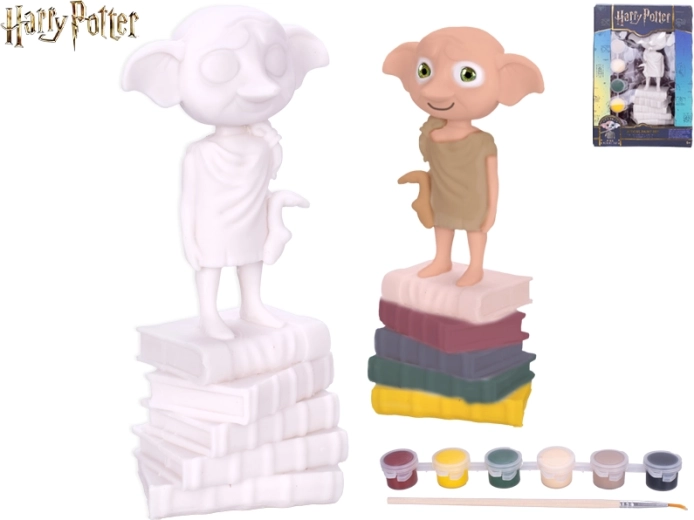 Harry Potter – schilderen van Dobby-figuur in doos