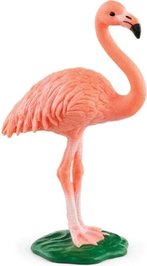 Schleich roze flamingo – Wild Life figuur