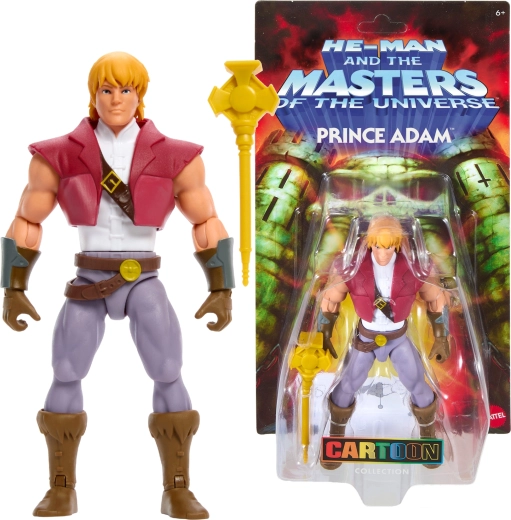 Masters of the Universe Prince Adam-figuur 14 cm met accessoire