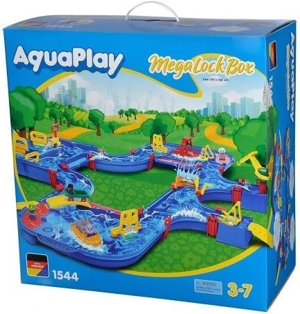 AquaPlay Mega Lock Box waterbaan in koffer
