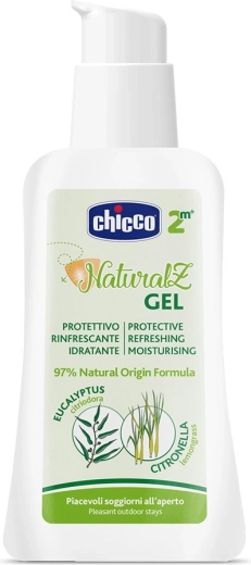 Chicco beschermende en verfrissende gel tegen muggen NaturalZ 60 ml