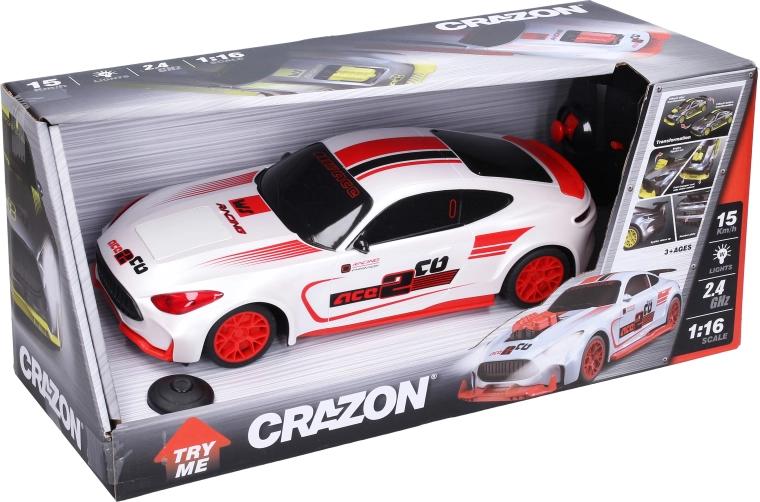 RC-auto ACE 2 dat transformeert met afstandsbediening 30 cm