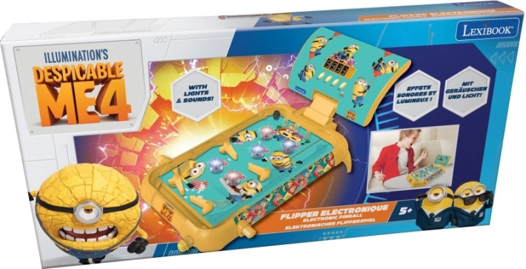 Elektronische tafelpinball MINIONS van Lexibook