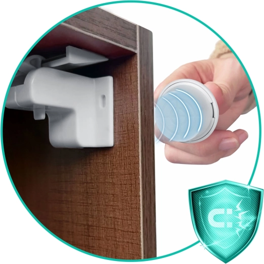 Verborgen en veilige sluiting van kasten