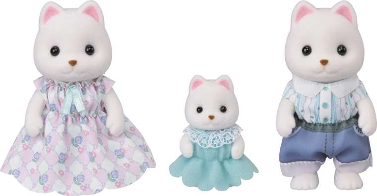 Sylvanian Families – Pomeranian-hondenfamilie, trio