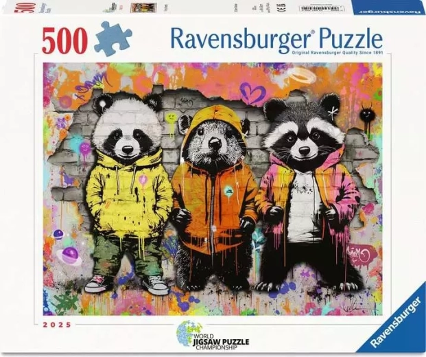 Ravensburger puzzel Chlupáči 500 stukjes