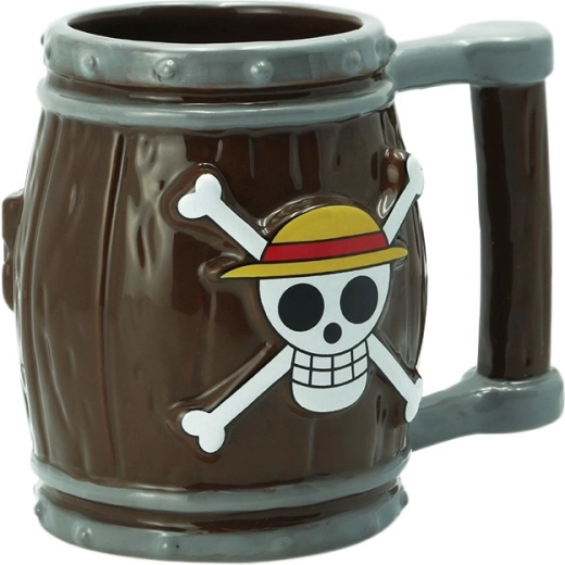 One Piece 3D keramische mok Barrel - 1 stuk