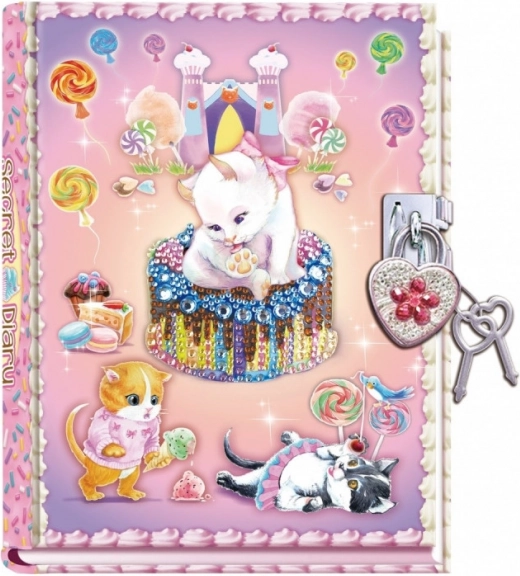 Dagboek met slot Pecoware - Kittentje
