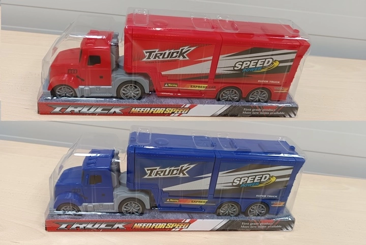 Kinder-vrachtwagen met aandrijving