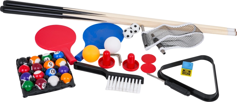 4 spellen in één compact set
