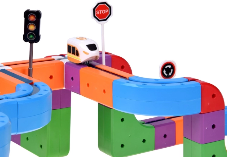 Locomotief met licht en geluid