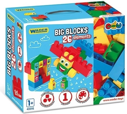 Bouwset Big Blocks 26 elementen