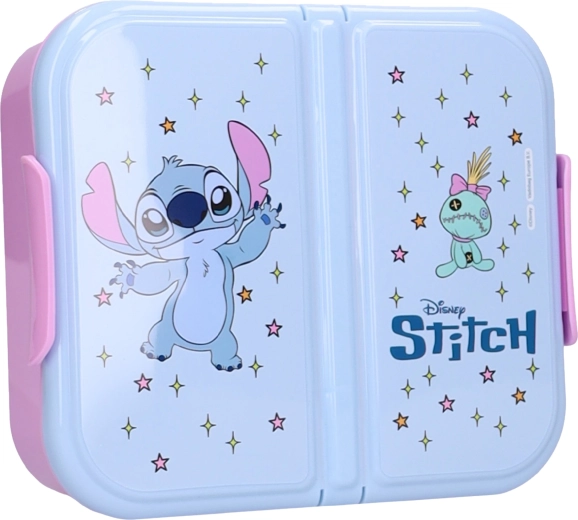 Lunchbox Disney Stitch Eat Yum Repeat met 3 vakjes 15 × 18 × 5 cm