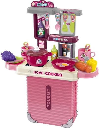 Buddy Toys kinderkeuken in een koffertje