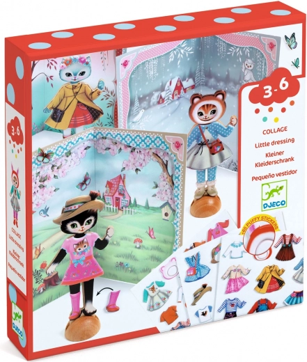 DJECO Creatieve set Kleine Kleedkamer