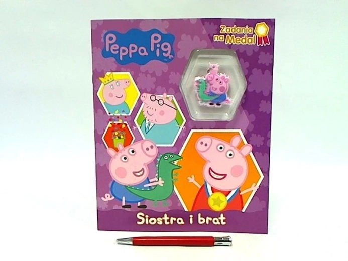 Opdrachten- en kleurboek Peppa Pig: zusje