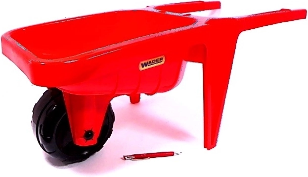 Rode kinderkruiwagen Gigant