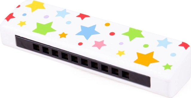 Houten harmonica met sterretjes BIGJIGS TOYS