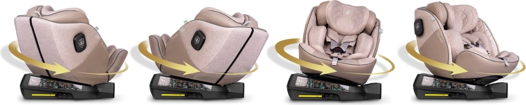 360° draaibare basis voor gemakkelijke toegang