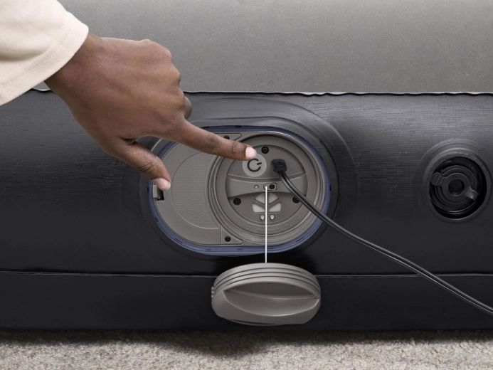 Snel oppompen dankzij de ingebouwde USB‑pomp