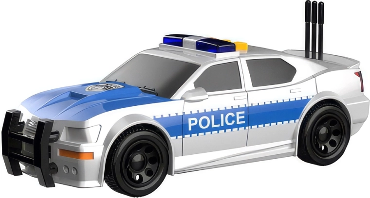 Politieauto met licht- en geluidseffecten 15,5 cm
