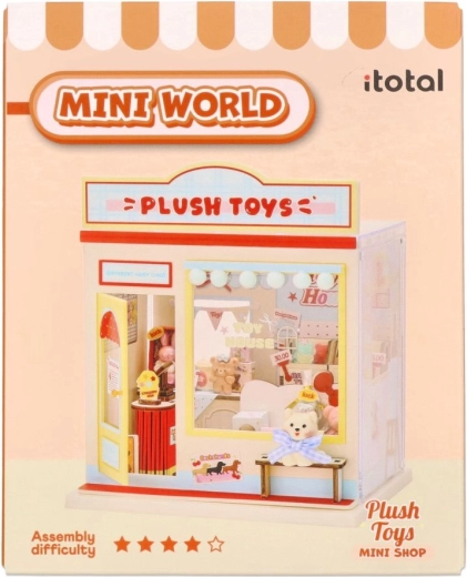 i-Total miniatuurmodel knuffelwinkel DIY