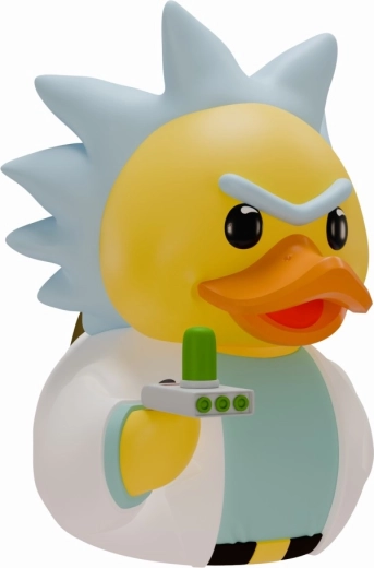 Rick Sanchez als iconisch TUBBZ-eendje