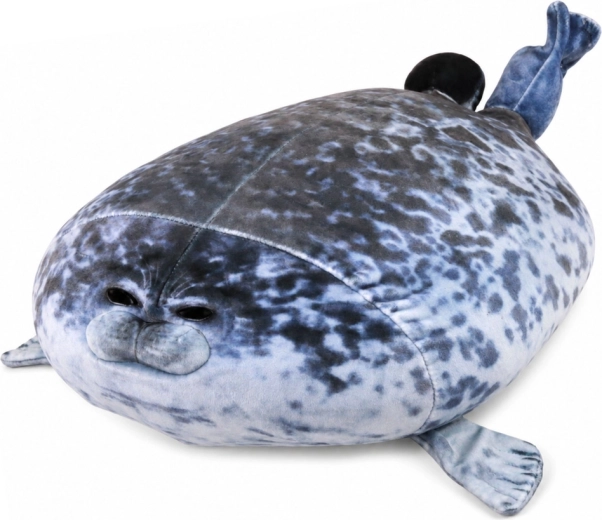 Pluchen zeehond (grijs) 38 cm