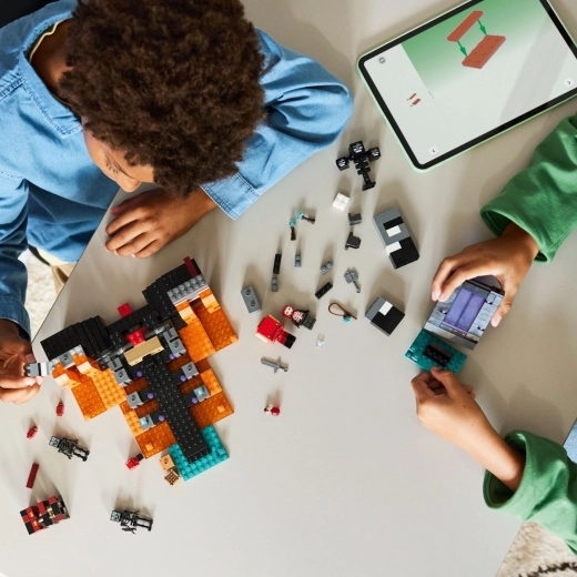 Samen bouwen in de LEGO Builder-app