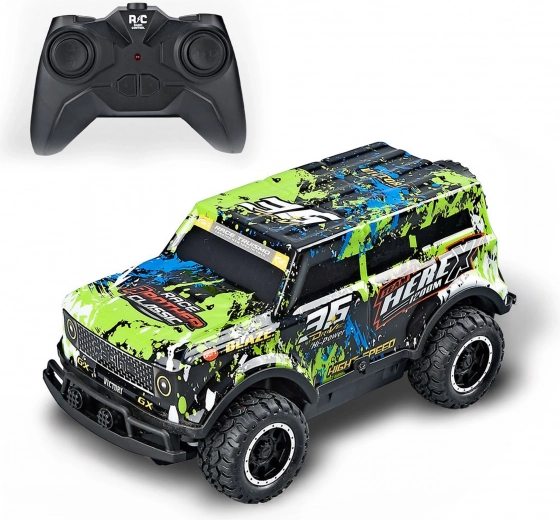 Lichtgevend RC-auto Monster Rider 17,5 cm