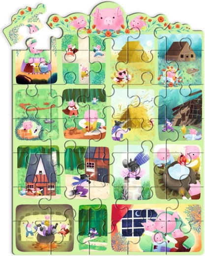 Het sprookje verborgen in de puzzel