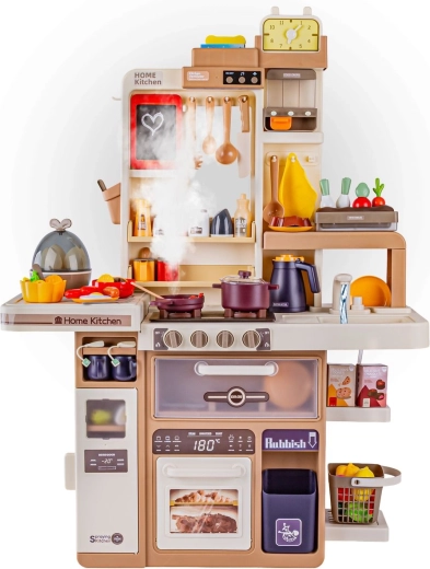 Stoomeffect en geluiden voor realistisch koken