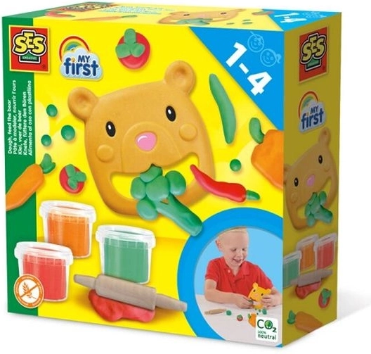SES My First boetseerklei – voer het beertje