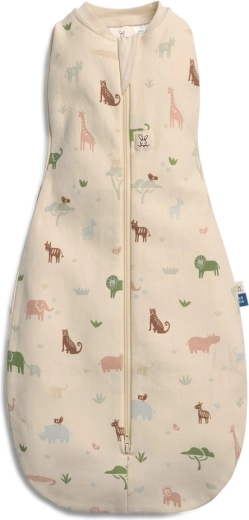 ErgoPouch inbakerdoek en slaapzak 2-in-1 Cocoon savannah 0,2 tog (3–6 maanden)