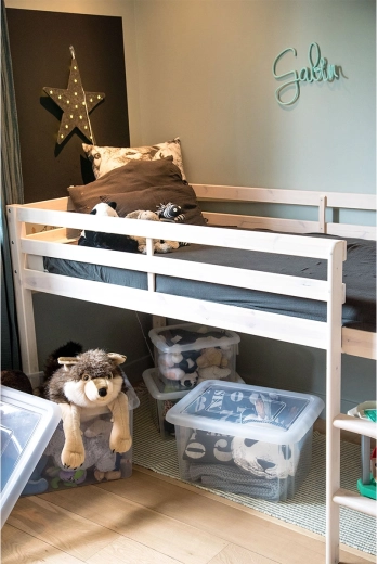 Orde in kinderkamer en slaapkamer