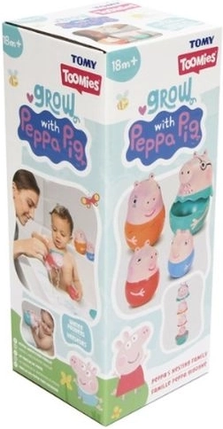 Tomy Peppa Pig matroesjka – Peppa’s familie voor in bad