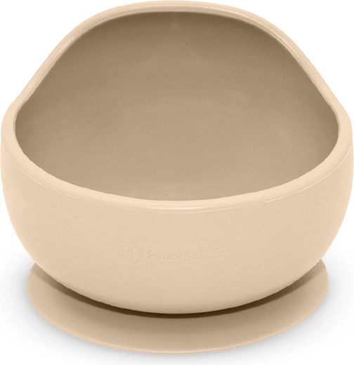 Petite&Mars siliconen kom met zuignap Take&Match Desert Sand