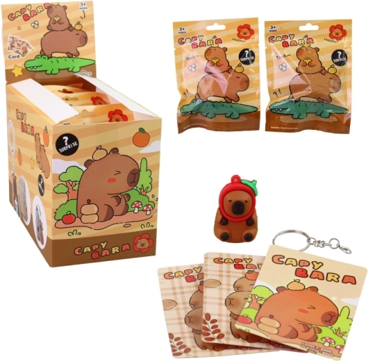 Capibara-hanger – schattige sleutelhanger