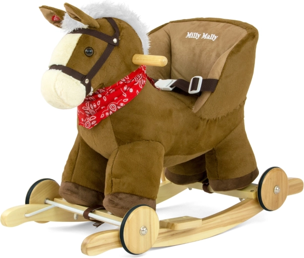 Milly Mally hobbelpaard Polly donkerbruin