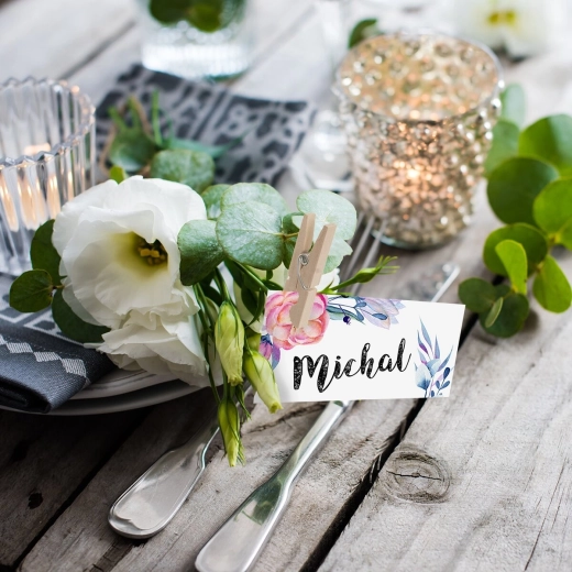 Ideaal voor naamkaartjes en feestelijke decoraties