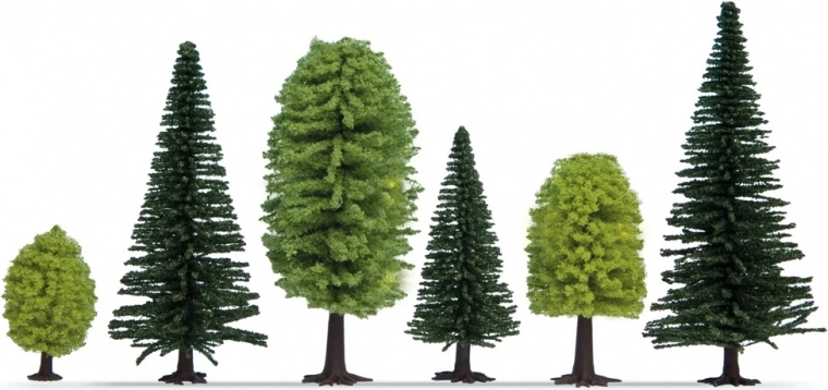 Noch Gemengd bos set bomen 25 stuks