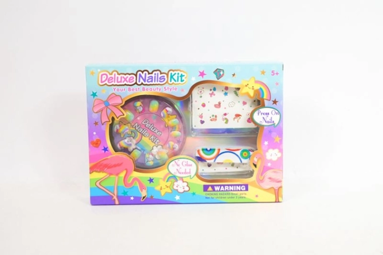 Nagelset met stickers